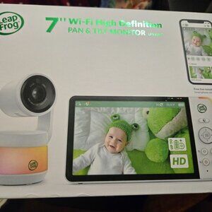 LeapFrog 7” Wi-Fi HD Pan & Tilt Baby Monitor